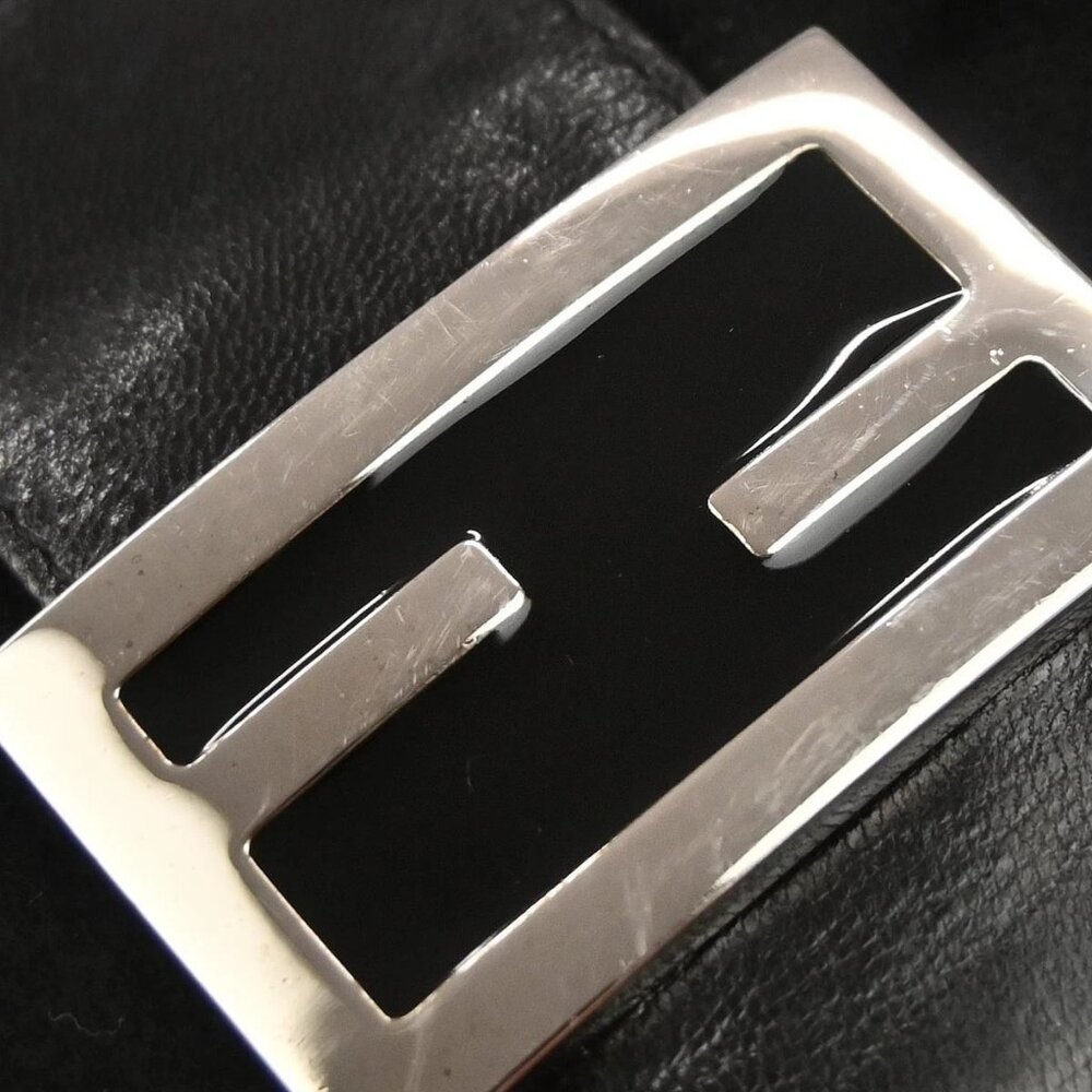 Fendi Black Cashmere Mamma Baguette Handbag 2348-26325-099 126278 - Picture 6 of 10